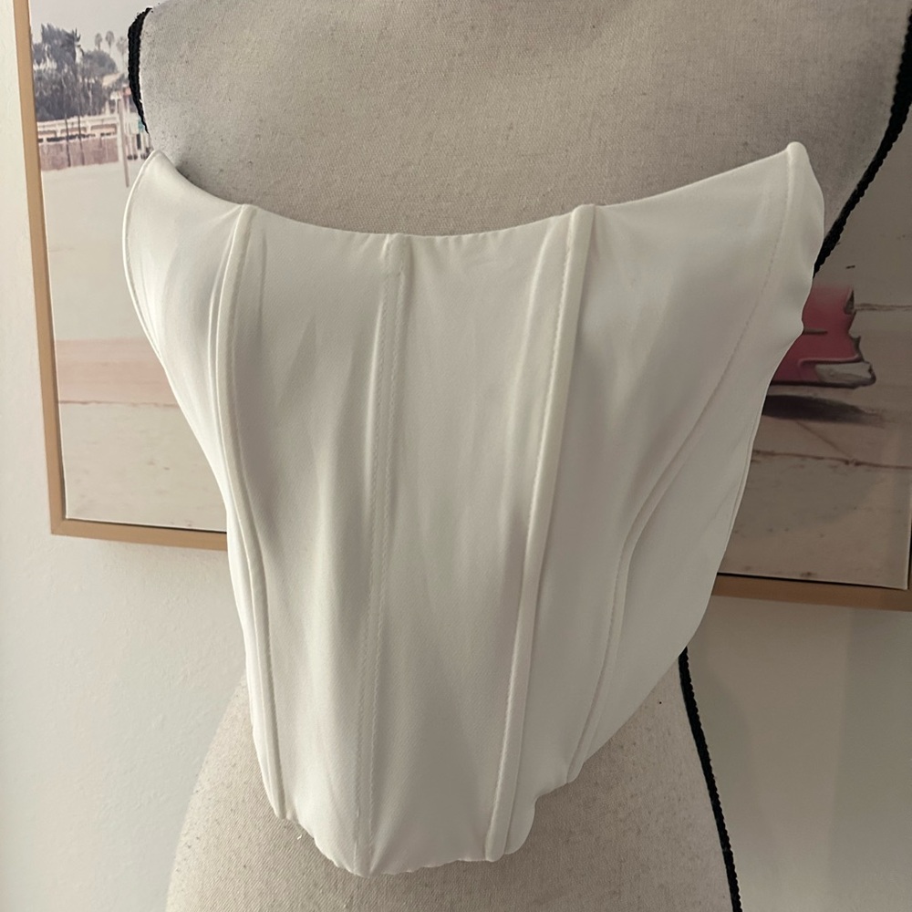 White Fox Boutique White Crop Top